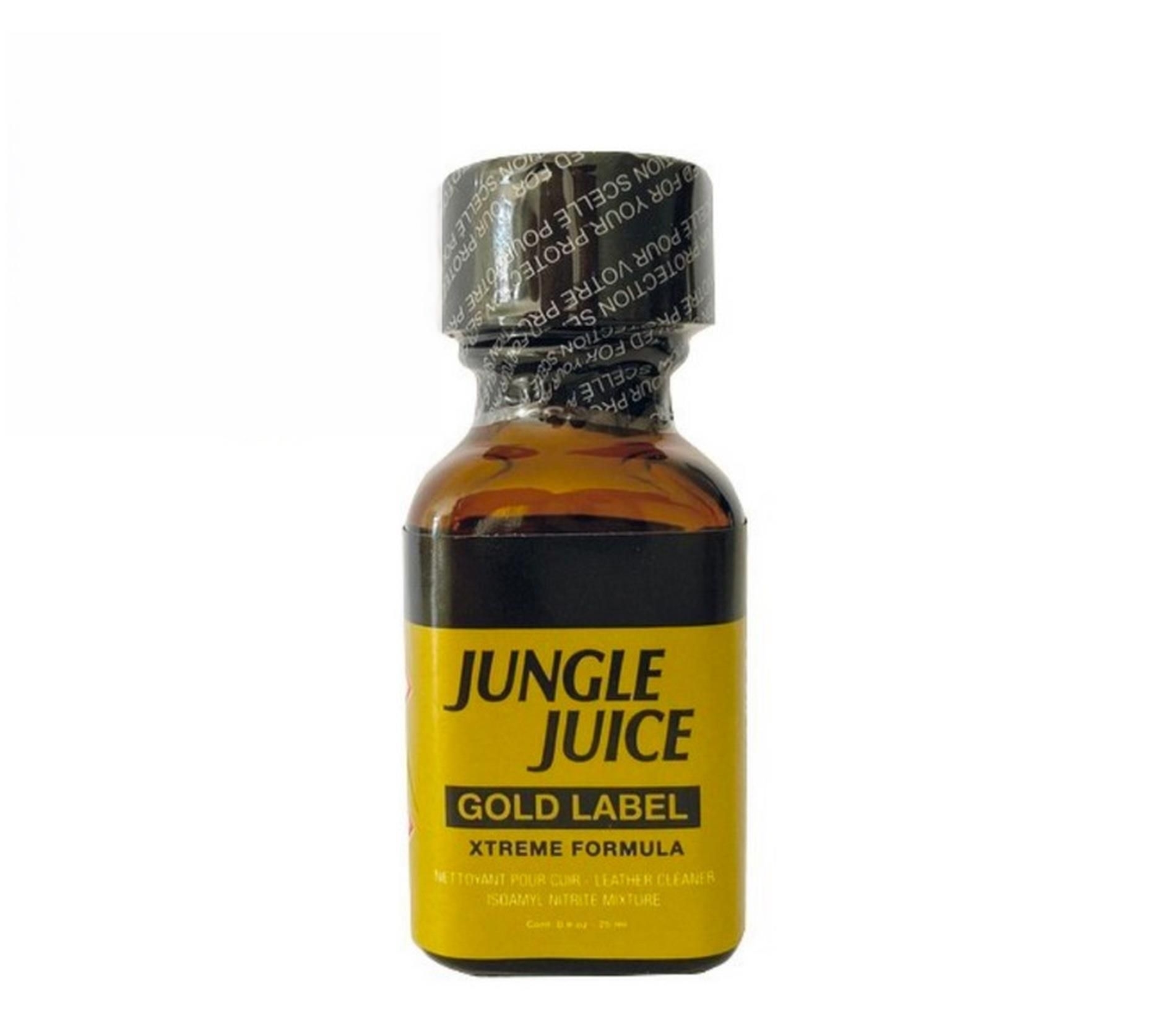 Poppers Śreodek do Czyszczenia Skór Leather Cleaner - Jungle Juice Gold Label 25ml.