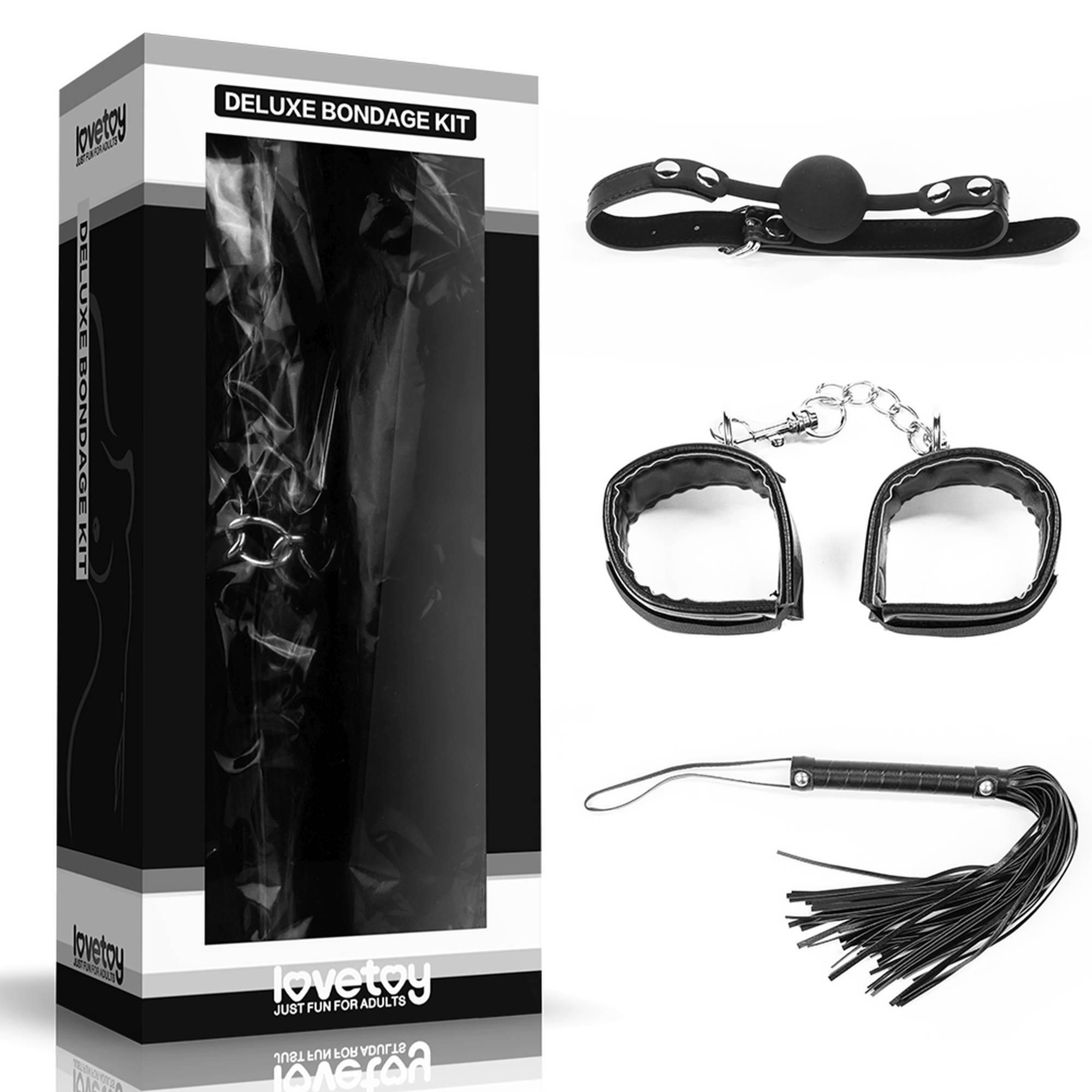 Akcesoria Bondage Deluxe Bondage Kit Lovetoy | 100% ORYGINAŁ