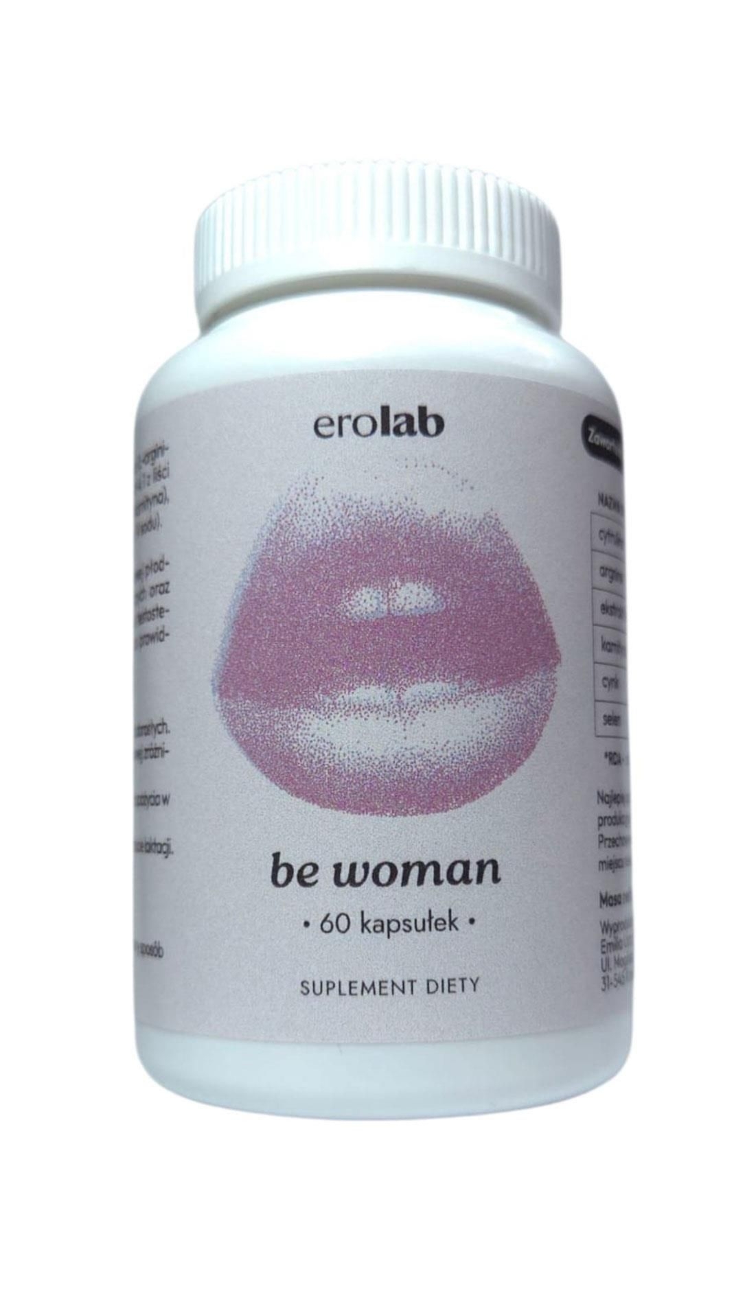 Tabletki Na Libido Dla Kobiet Be Woman Emily Love Pobudzające 60 szt