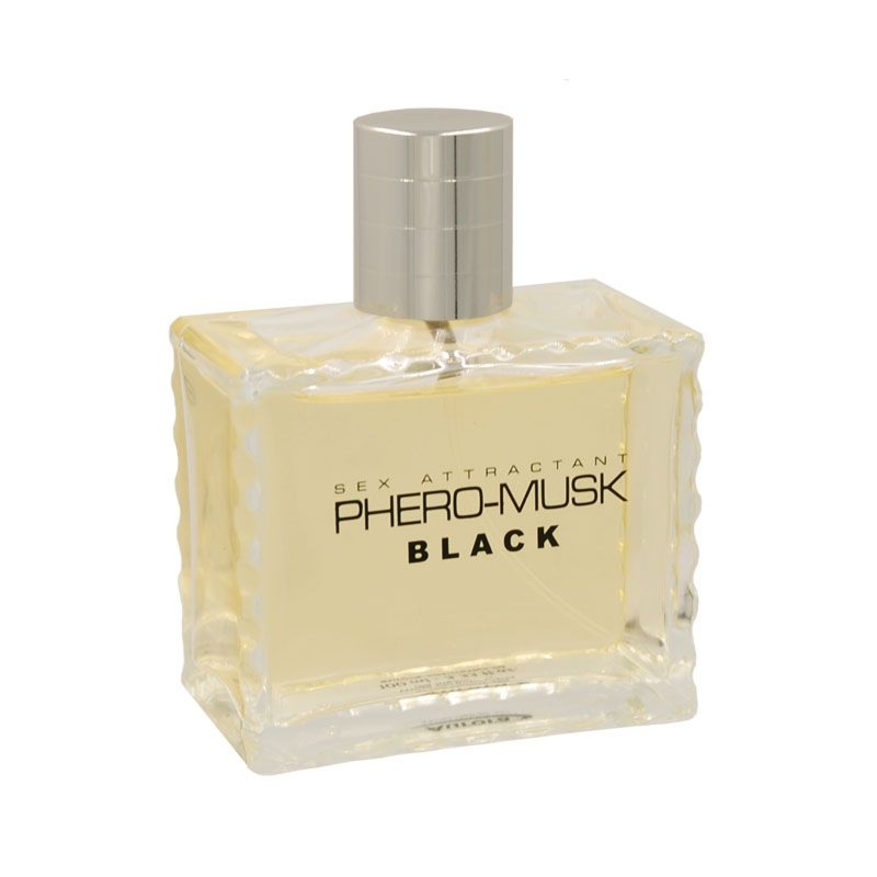 Perfumy Z Feromonami dla mężczyzn Phero-Musk Black For Men 100Ml Aurora | 100% ORYGINAŁ| DYSKRETNA PRZESYŁKA