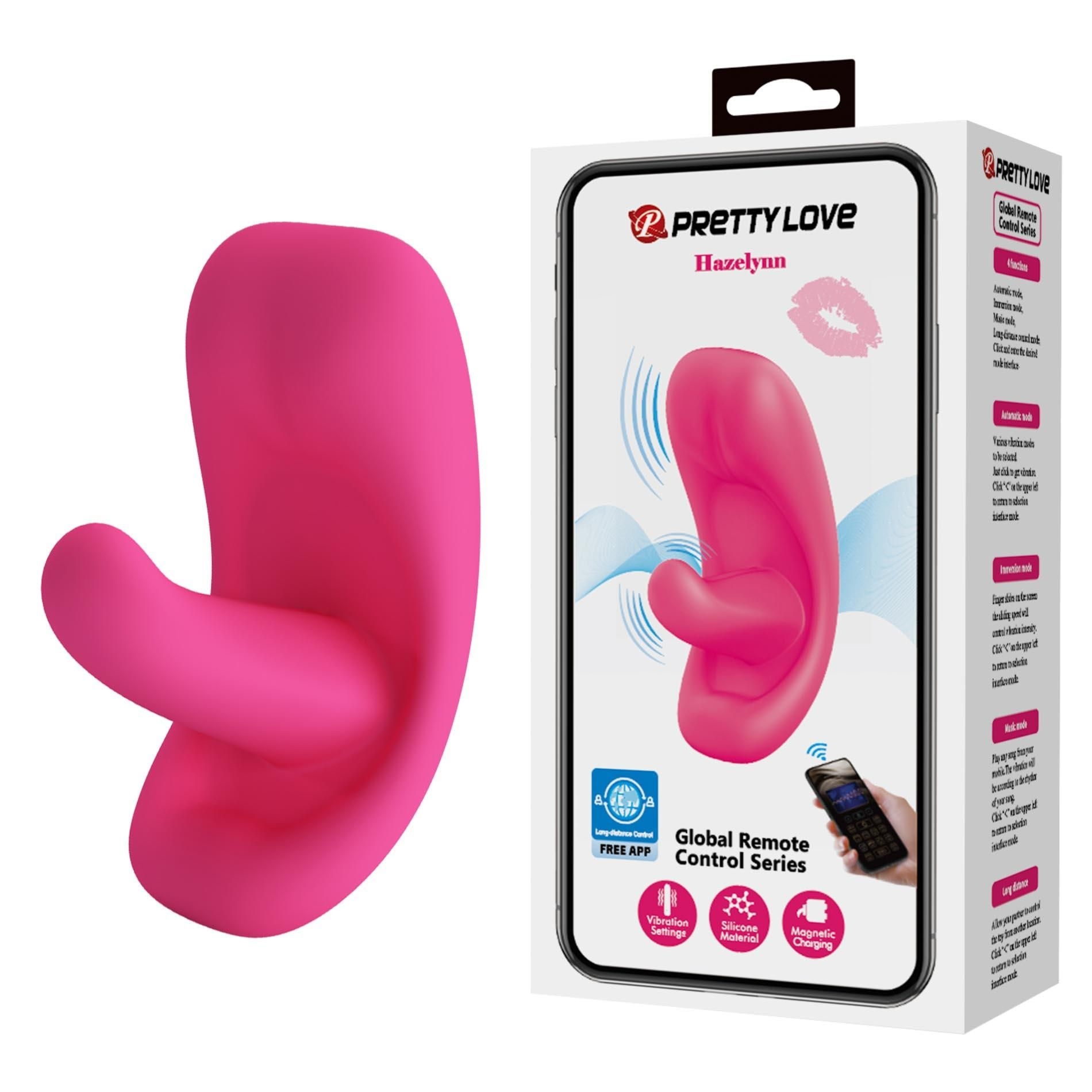 Stymulator Łechtaczki Hazelynn App-controlled Vibrator Pretty Love Sterowany Zdalnie | 100% ORYGINAŁ