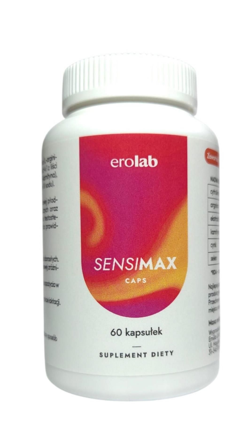 Tabletki Na Potencję Senimax Emily Love Wzmacniające Erekcję 60 szt