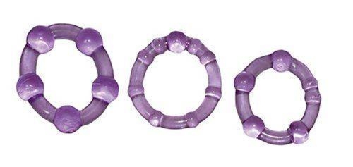 Zestaw Pierścieni z Wypustkami 3 szt. | 100% ORYGINAŁ