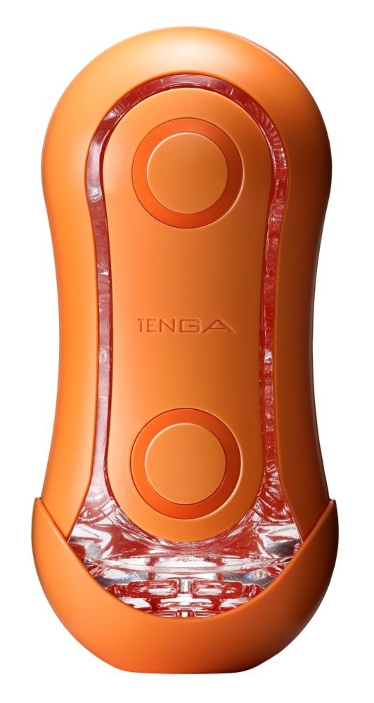 Masturbator Flip Orb Sunset Orange Tenga