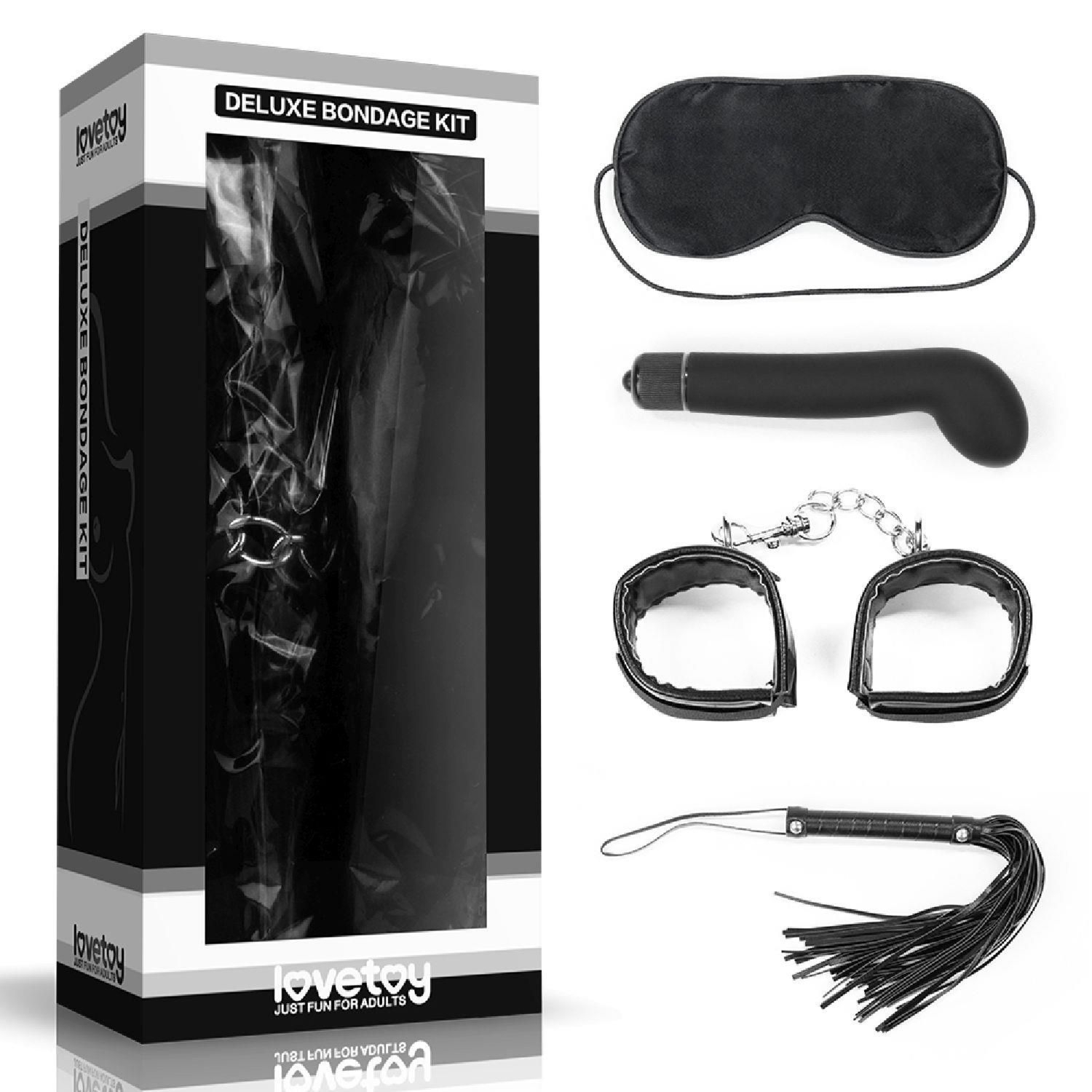 Akcesoria Bondage Zestaw-deluxe Bondage Kit Lovetoy | 100% ORYGINAŁ