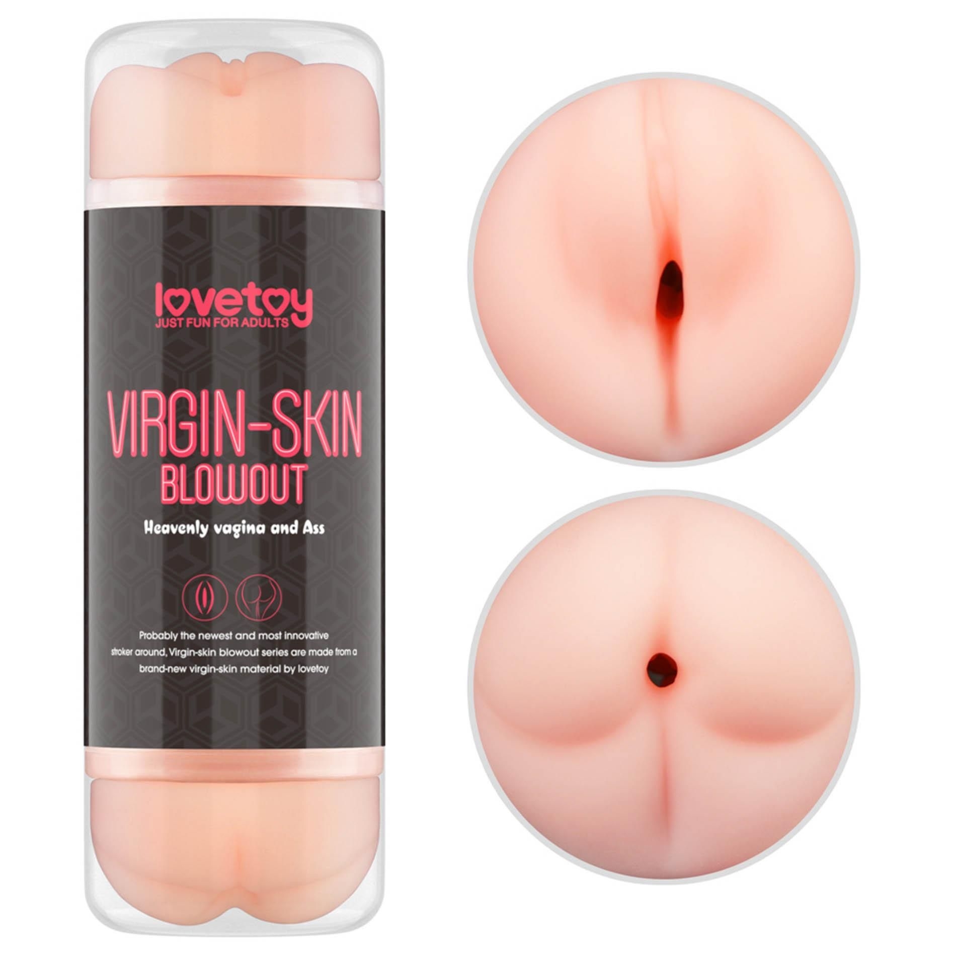 Masturbator Wagina Virgin-skin Blowout Strokervagina And Ass Lovetoy | 100% ORYGINAŁ