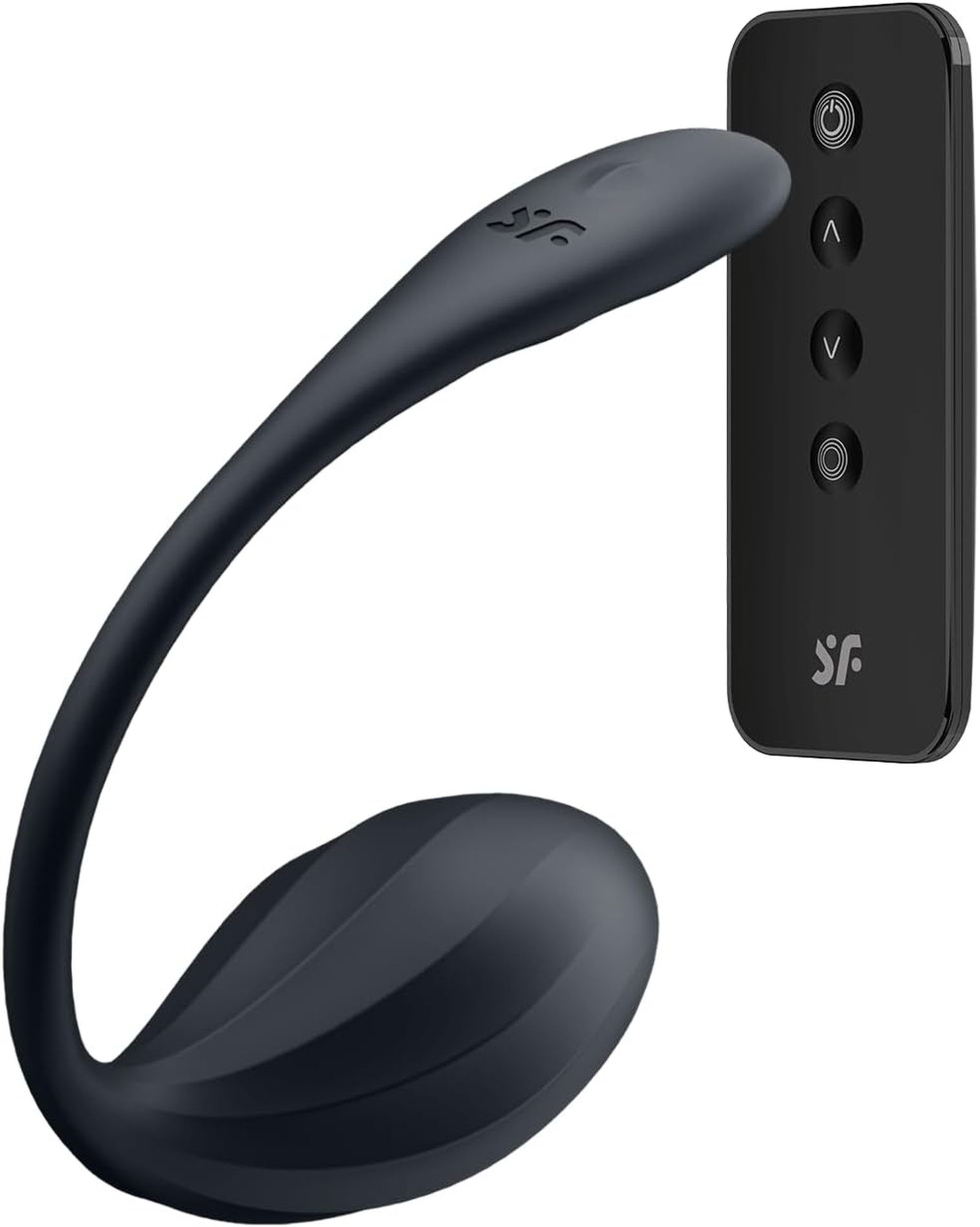 Jajeczko wibrujące Ribbed Petal black Connect App Satisfyer | 100% ORYGINAŁ