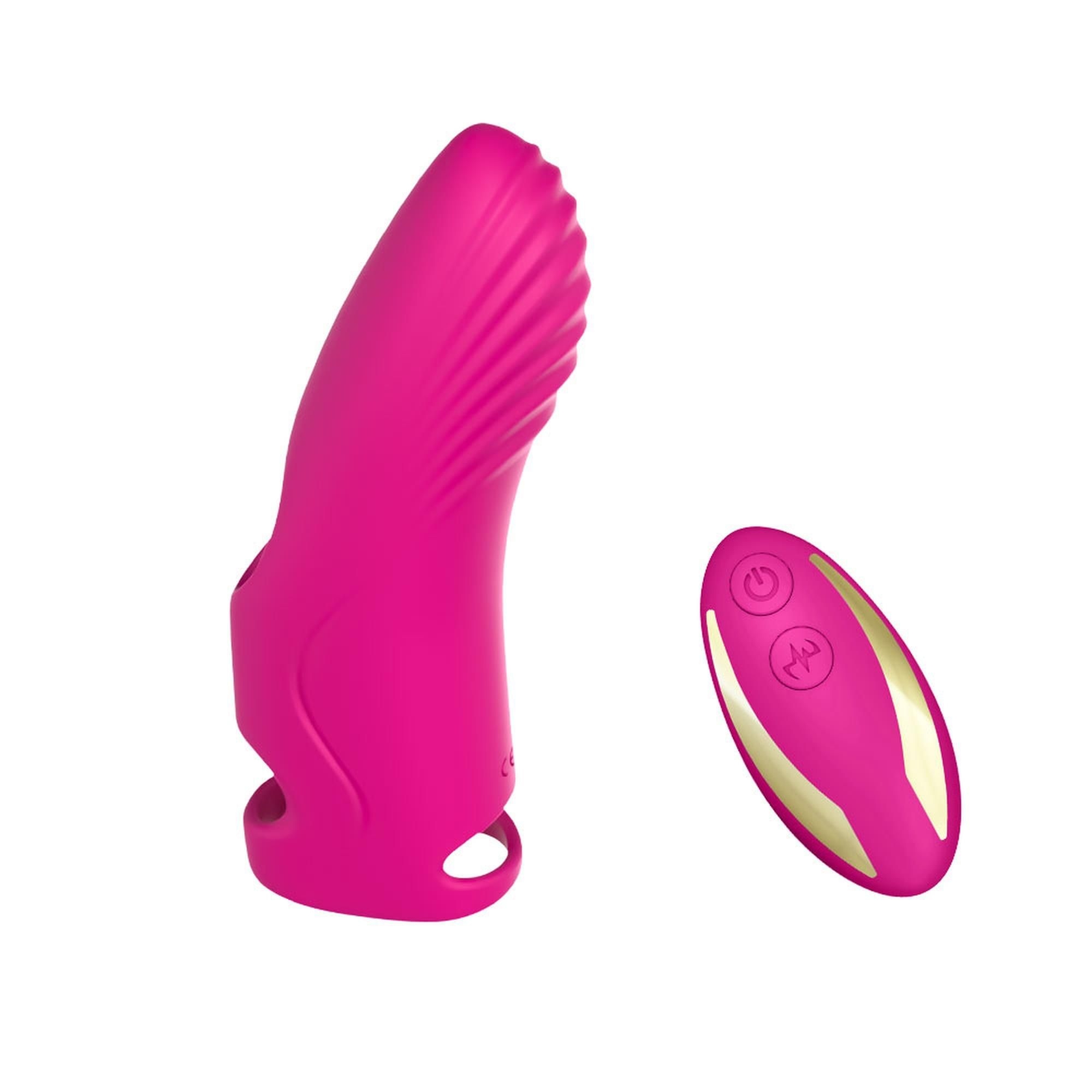 Stymulator Łechtaczki Aurora Rose Red (with Remote) B - Series Joy Sterowany Zdalnie Czerwony | 100% ORYGINAŁ