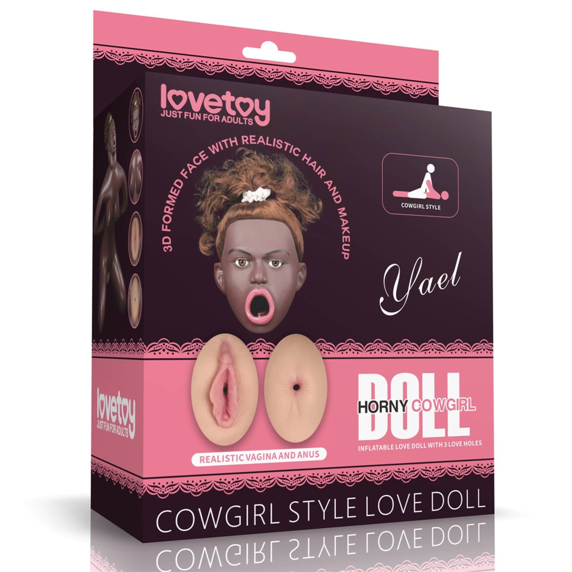 Dmuchana Lalka Miłości Cowgirl Lovetoy | 100% ORYGINAŁ| DYSKRETNA PRZESYŁKA
