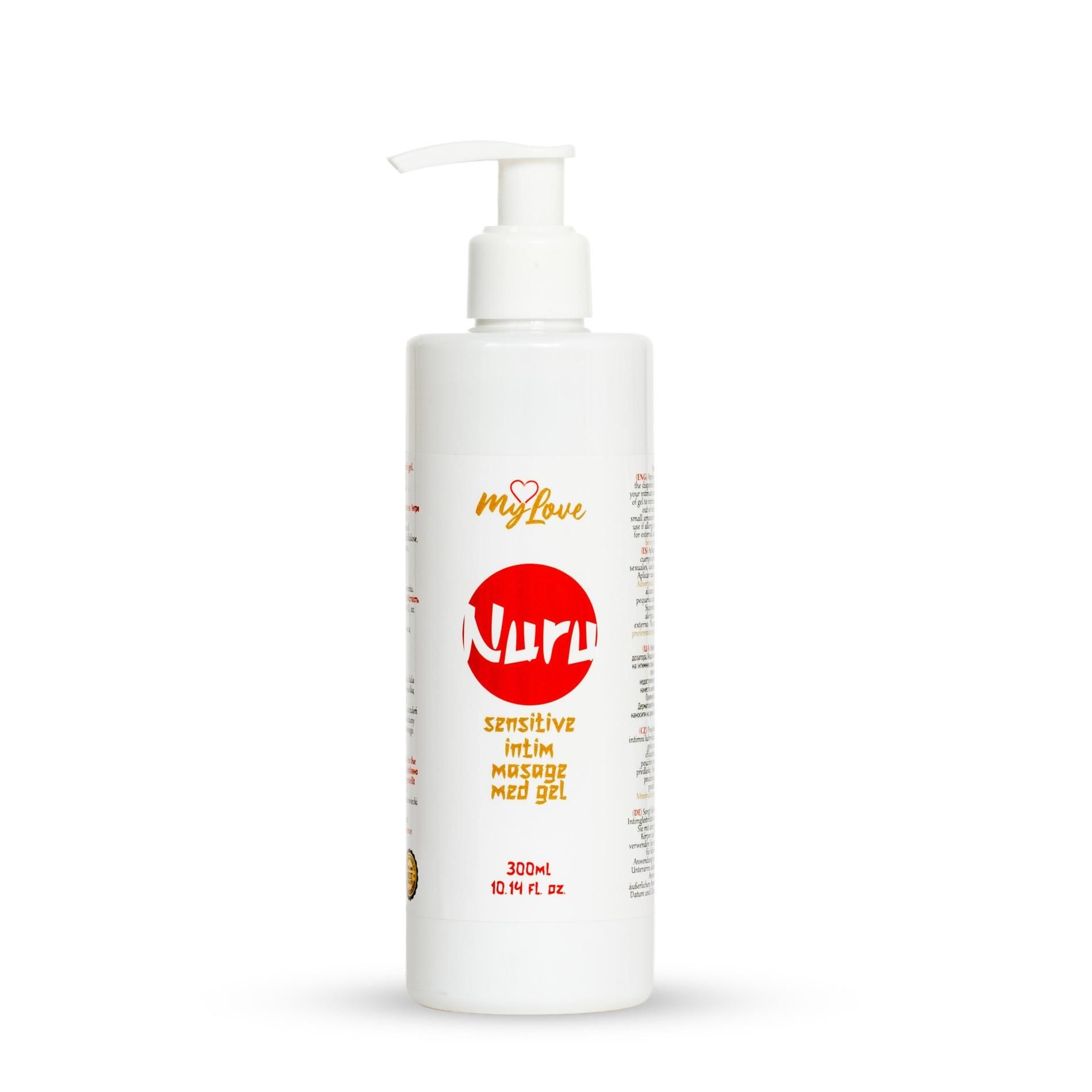 Żel Do Masażu Nuru Sensitive Intimate MyLove Intensywnie Nawilżający 300 ml