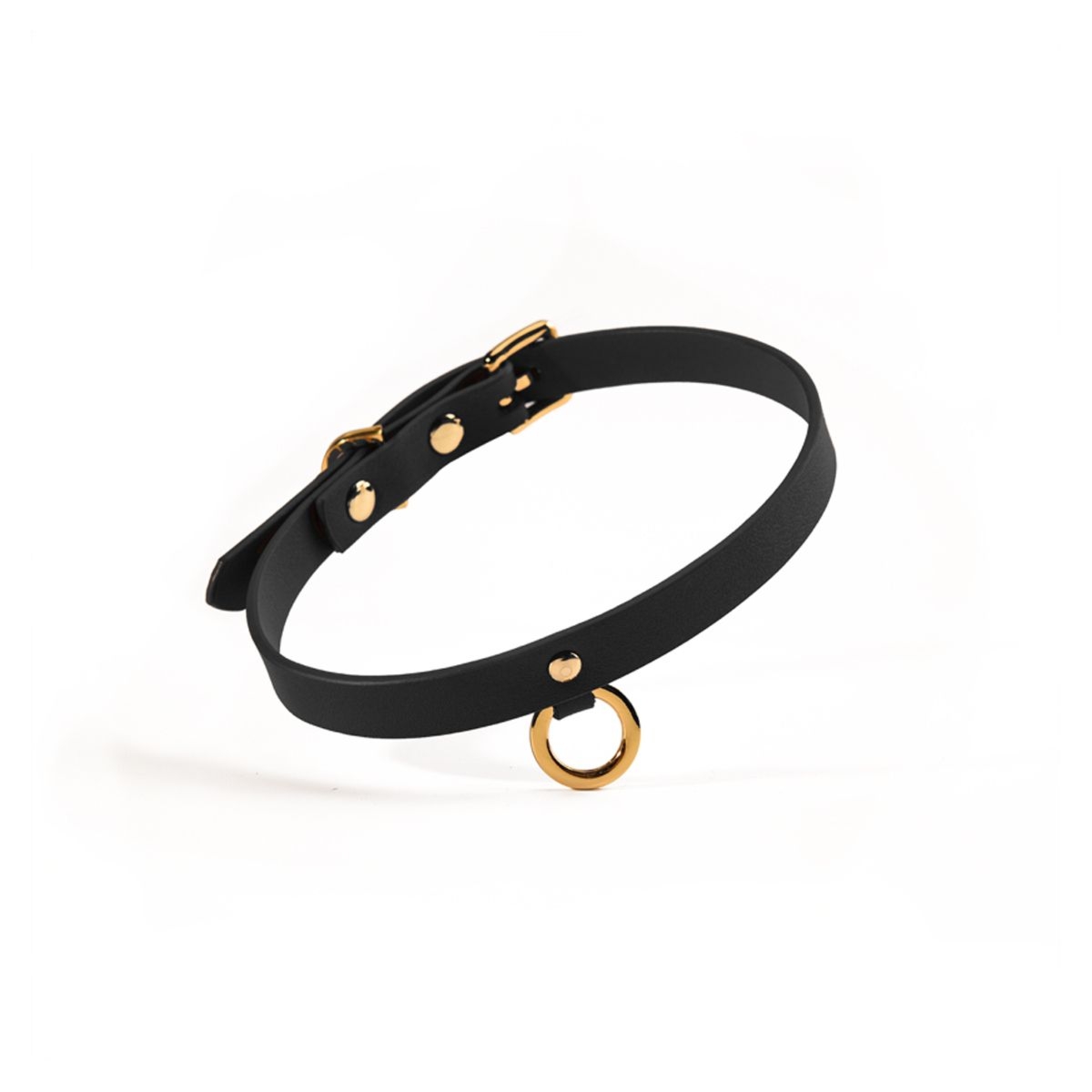 Delikatna Skórzana Obróżka Upko Leather Thin Choker UPKO