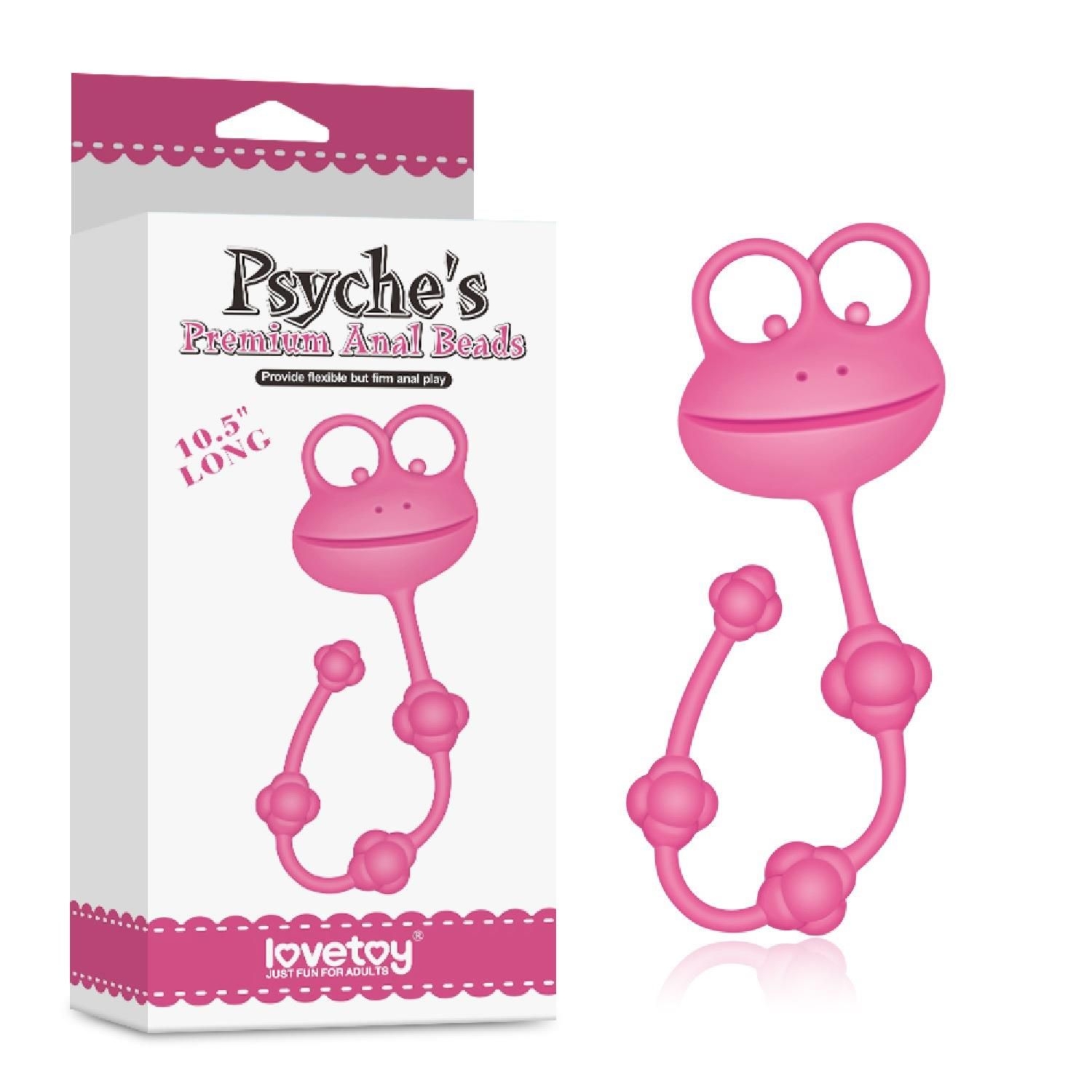 Kulki Gejszy Silicone Frog Anal Beads Lovetoy | 100% ORYGINAŁ