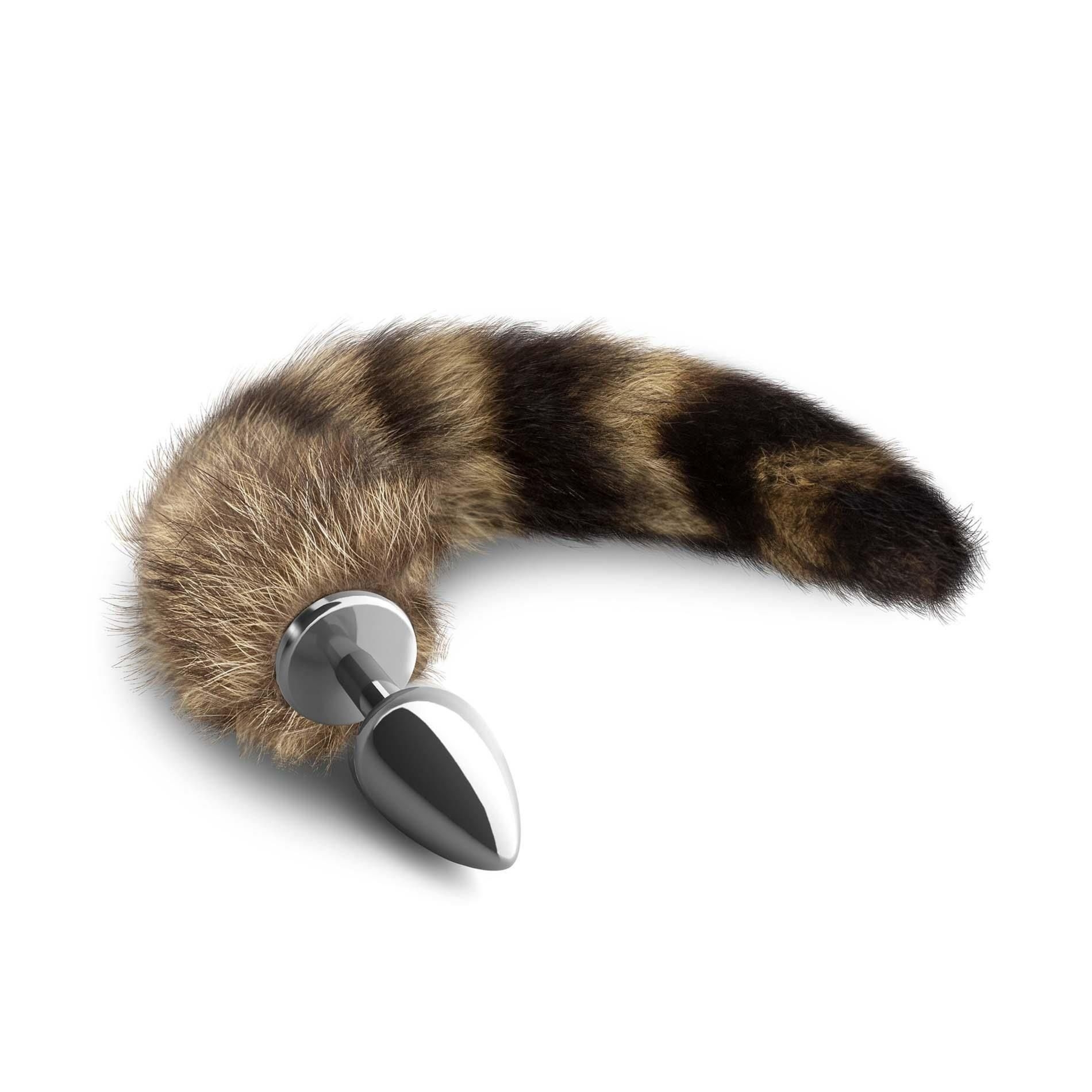 Korek Analny Foxy Silver Metal Anal With Tail Crushious Srebrny | 100% ORYGINAŁ