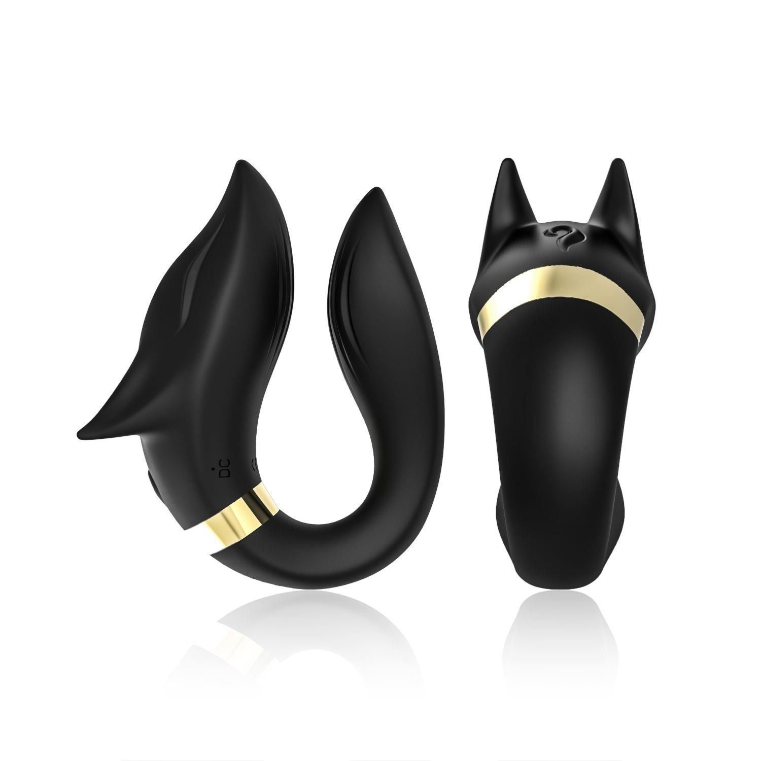 Stymulator Łechtaczki Fox Black B - Series Joy Czarny | 100% ORYGINAŁ