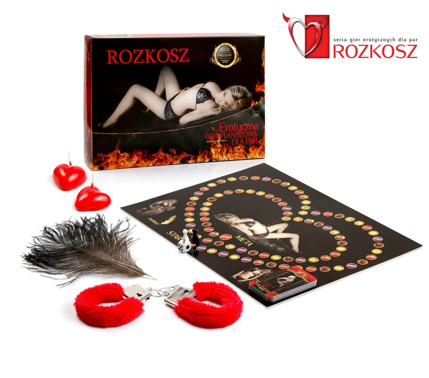 Planszowa Gra Erotyczna Rozkosz | 100% ORYGINAŁ