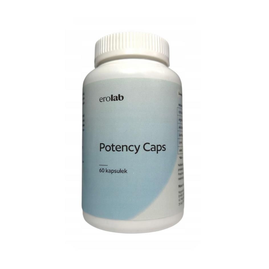 Tabletki Na Potencję EroLab Potency Emily Love Wzmacniające Erekcję 60 szt