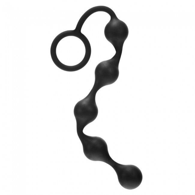 Koraliki Analne Onyx 20cm Czarny