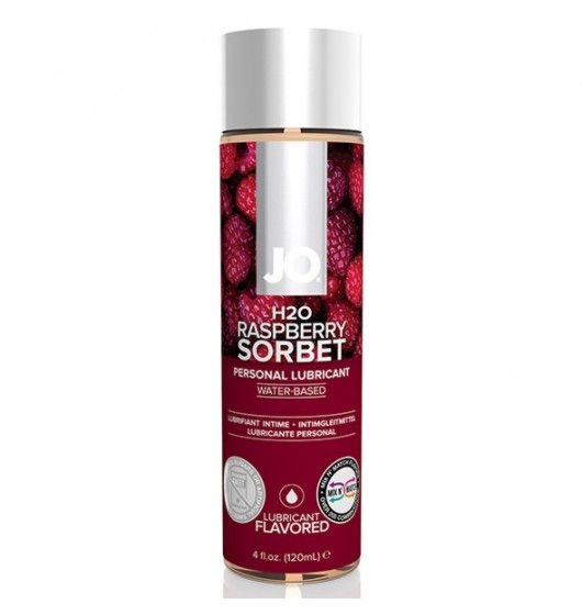 Lubrykant Jadalny O Smaku Malinowym H2O Lubricant Raspberry 120 Ml System JO