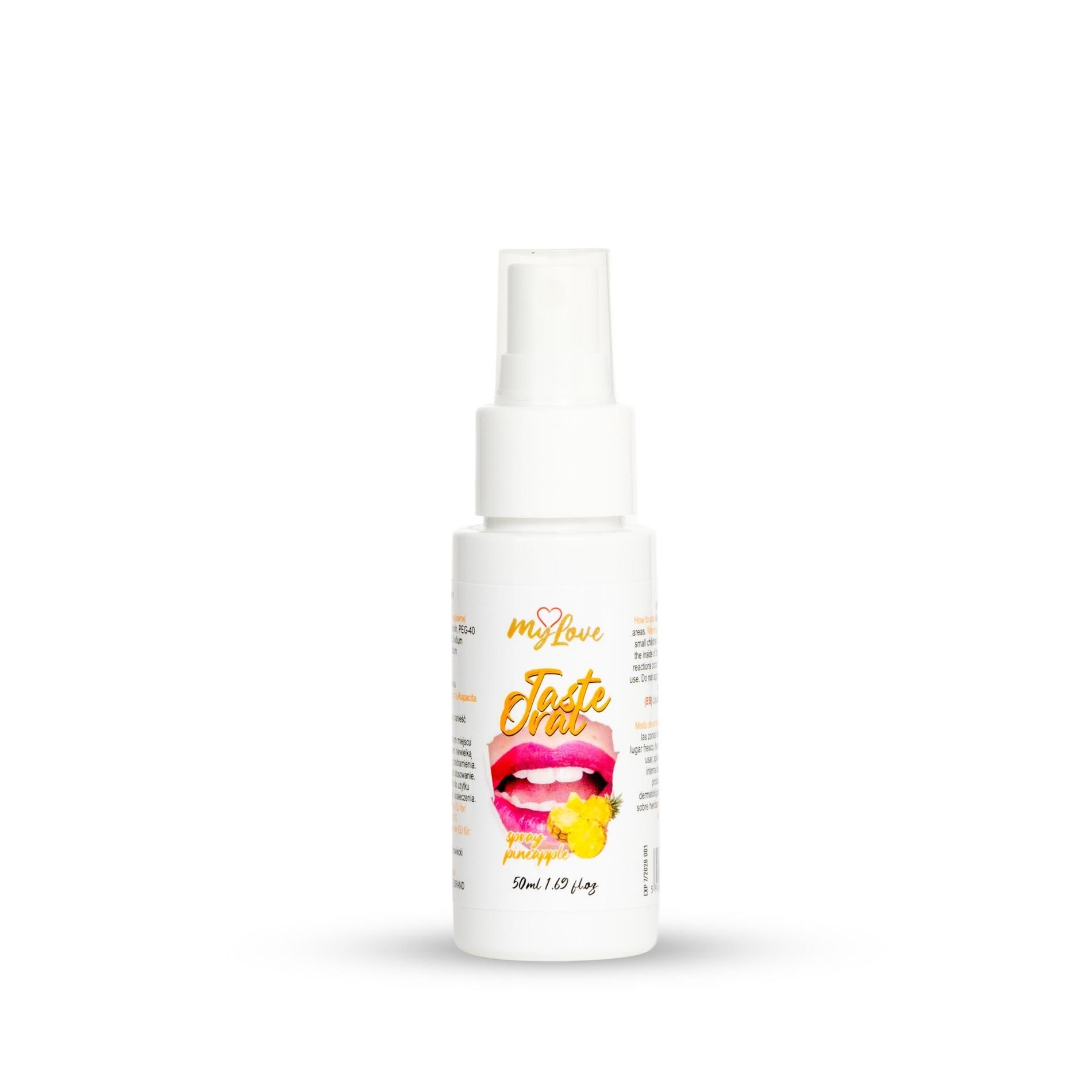 Spray Smakowy Do Seksu Oralnego Ananas MyLove 50 ml