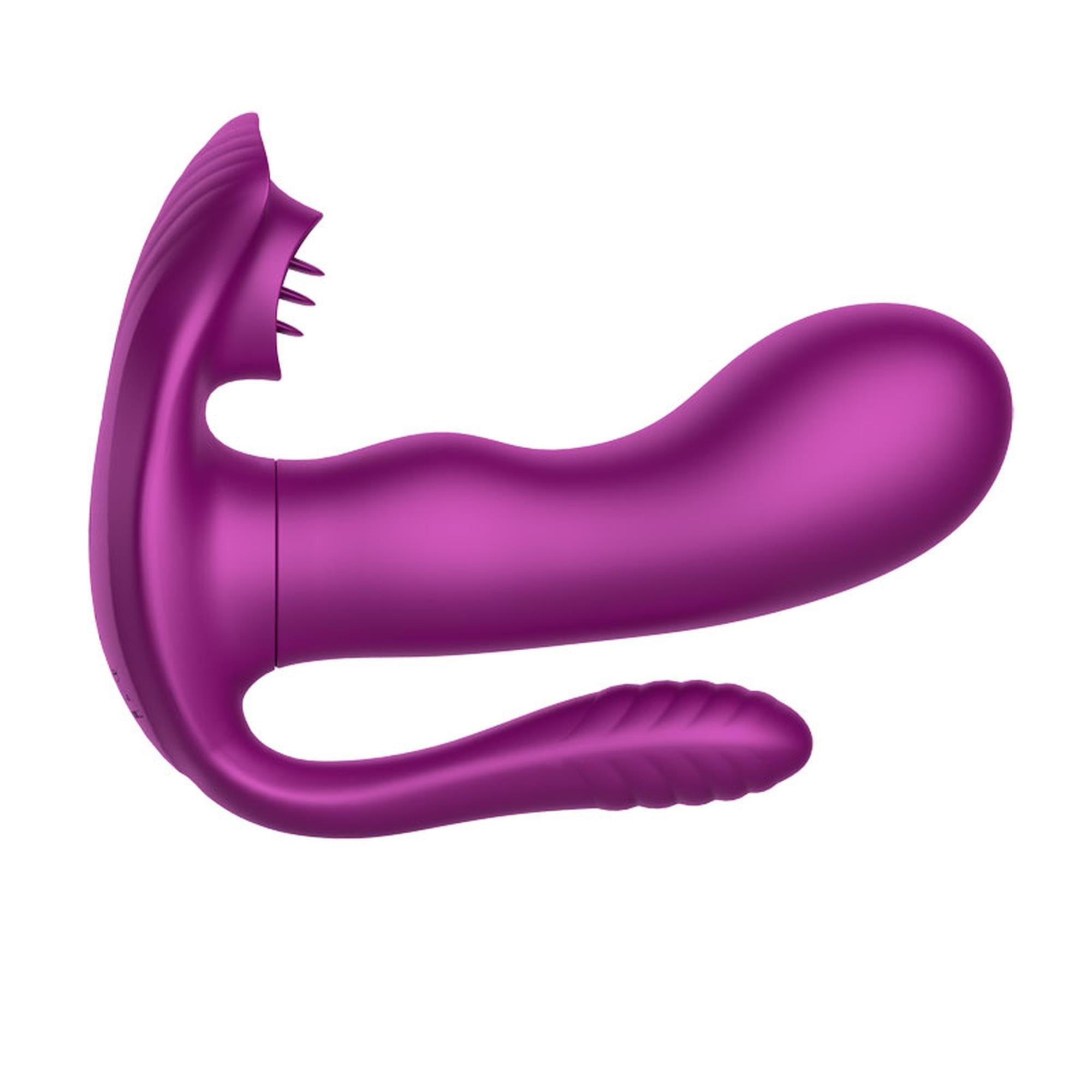 Stymulator Łechtaczki Tongue Triple Stimulator Purple B - Series Cute Fioletowy | 100% ORYGINAŁ