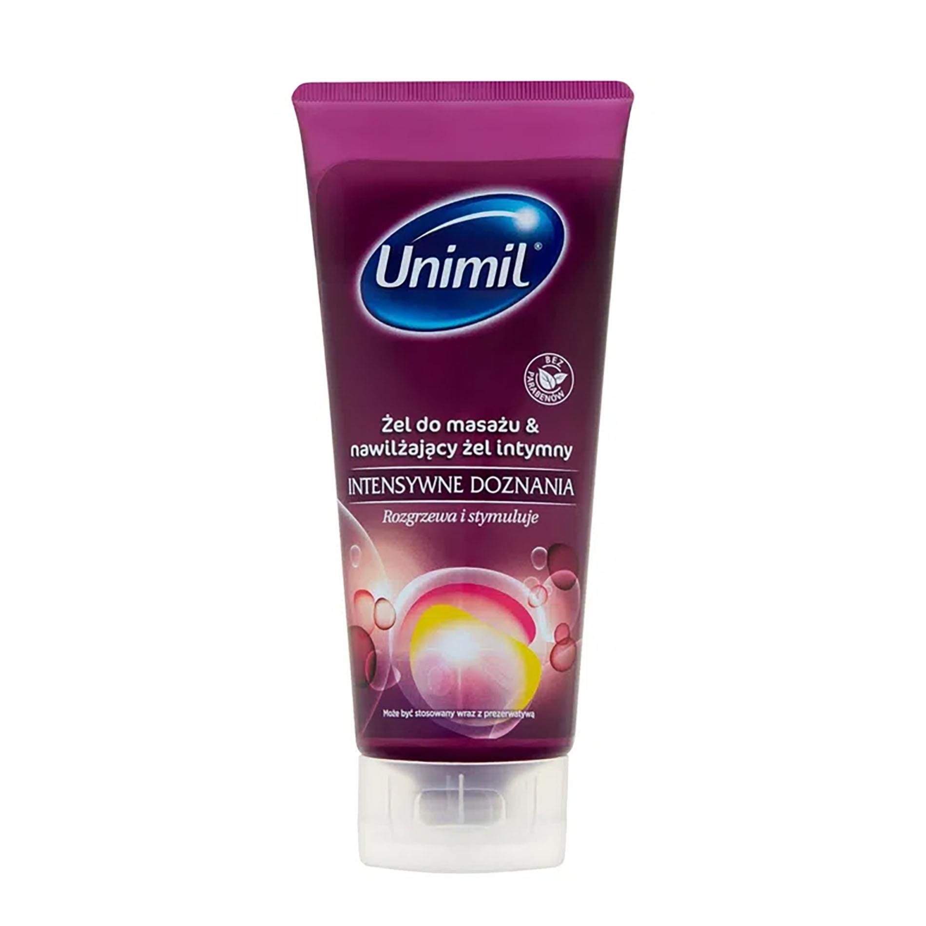 Żel Do Masażu Intense Sensations Massage Gel Unimil 200 ml