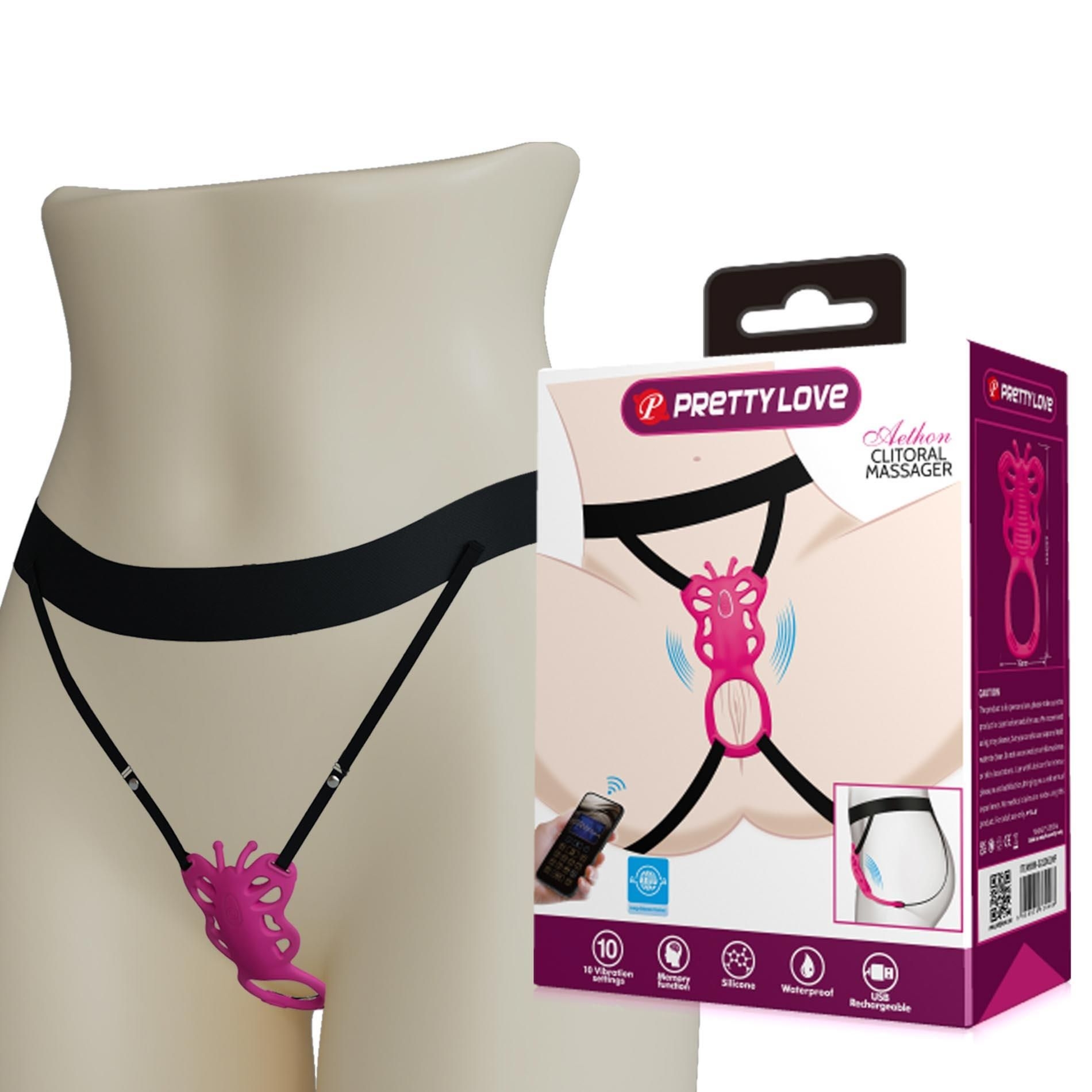Stymulator Łechtaczki Aethon Clitoral Massager Pretty Love do Łechtaczki | 100% ORYGINAŁ| DYSKRETNA PRZESYŁKA