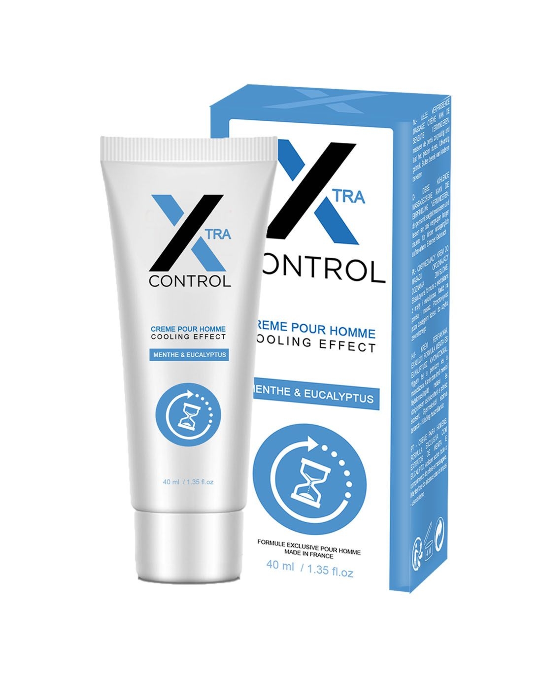 Chłodzący Krem na Penisa X-Control Dłuższy Seks 30ml