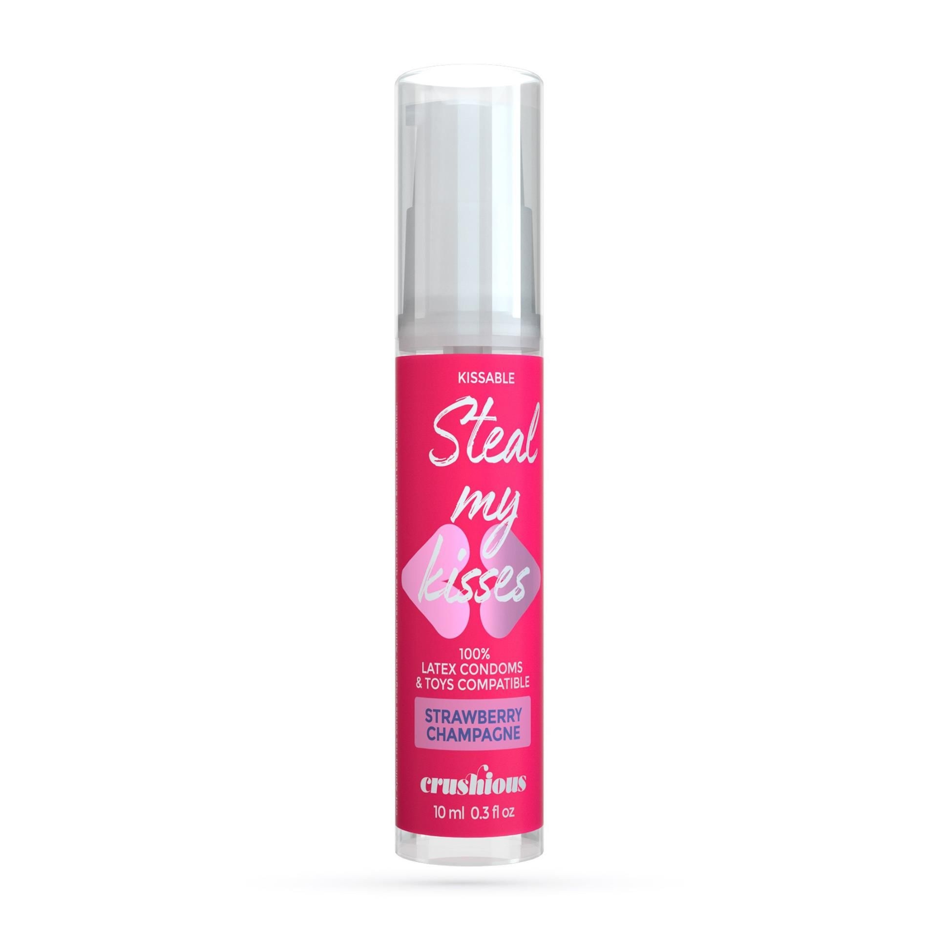 Lubrykant Wodny Steal My Kisses Strawberry Champagne Flavour Gel 10ml Crush | 100% ORYGINAŁ| DYSKRETNA PRZESYŁKA