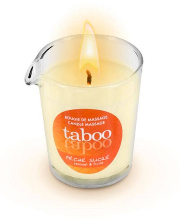 Świeca do Masażu Taboo Zmysłowa Nektarynka 60 g.