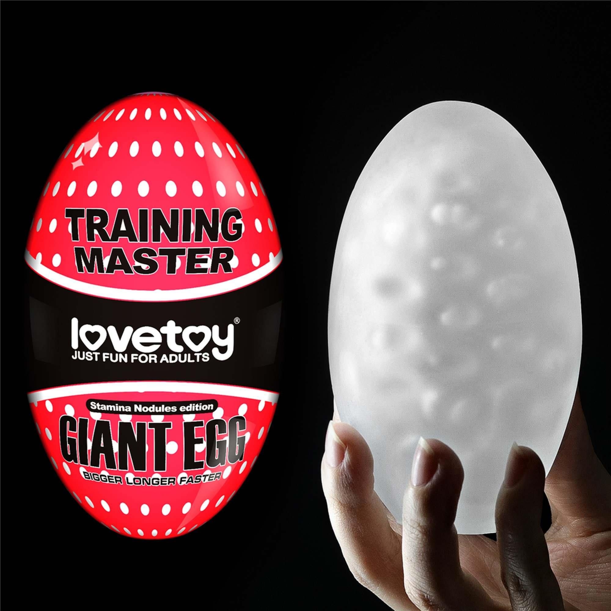 Masturbator Wagina Giant Egg Stamina Nodules Edition Lovetoy | 100% ORYGINAŁ| DYSKRETNA PRZESYŁKA