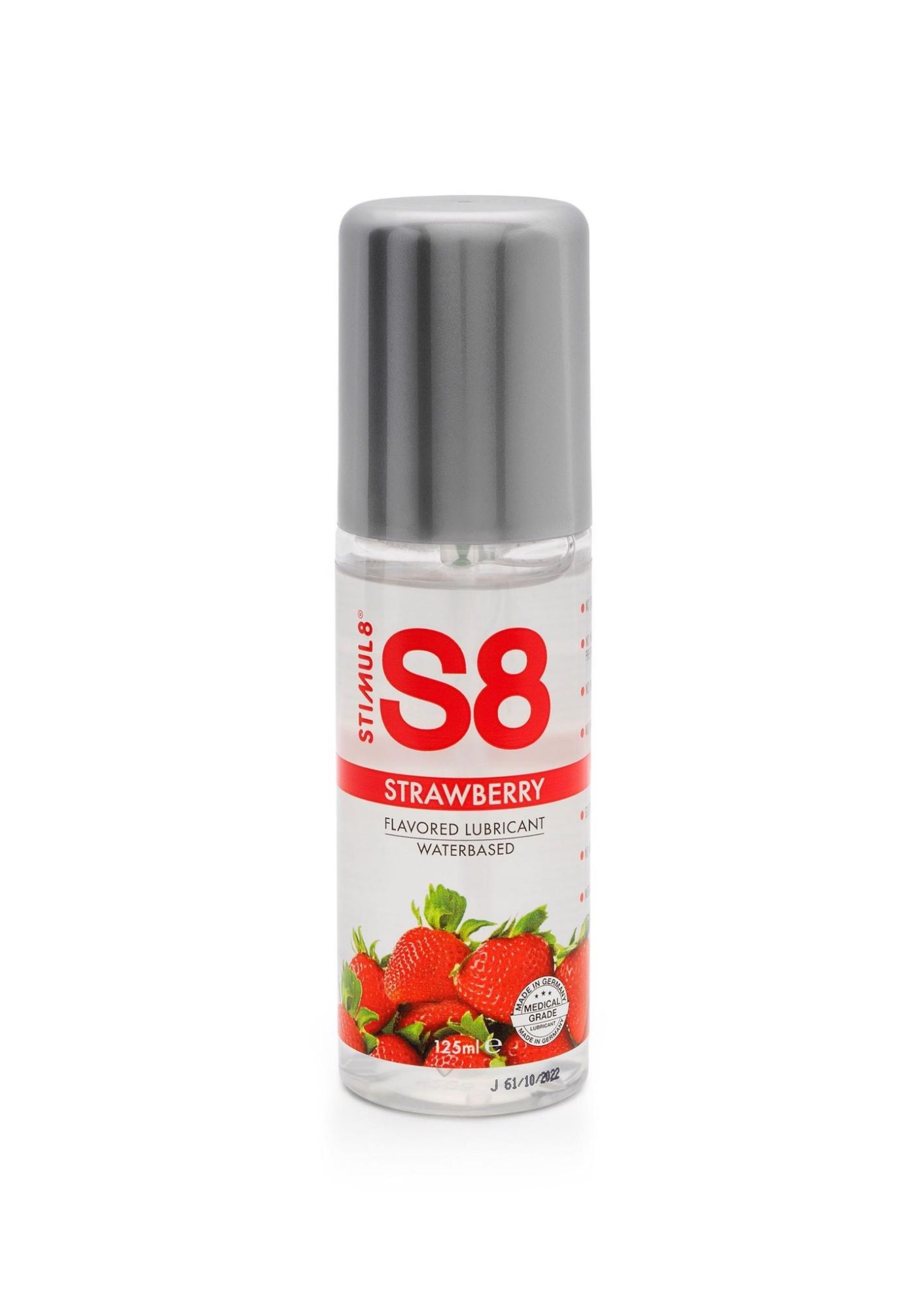 Lubrykant Smakowy Truskawka (Strawberry) S8 WB Flavored Lube Stimul8 S8 125 ml