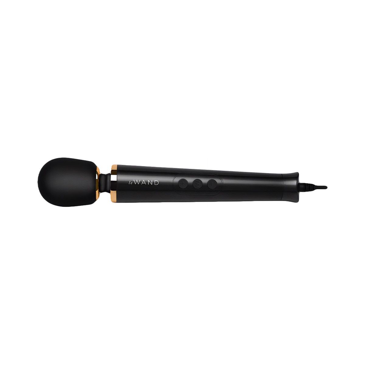 Masażer Do Ciała Le Wand Powerful Petite Plug In Black le WAND