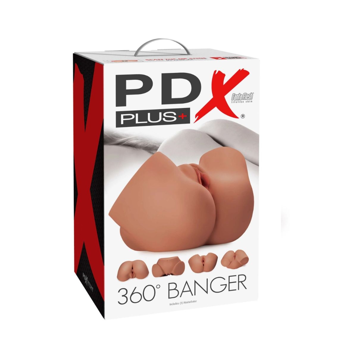 Masturbator Pdx Plus 360° Banger Tan Pipedream