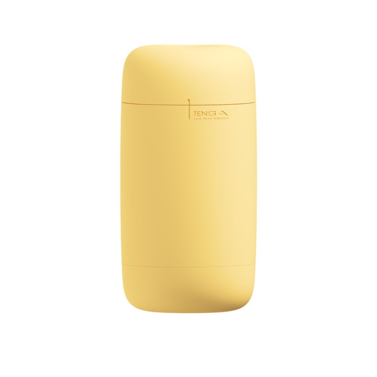 Masturbator Puffy Custard Yellow Tenga