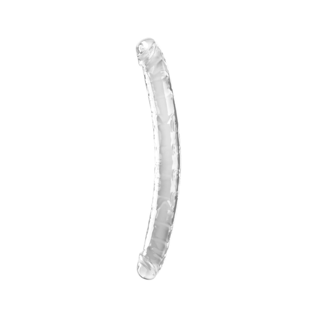 Podwójne dildo 46 cm King Cock Clear Double Dildo 18