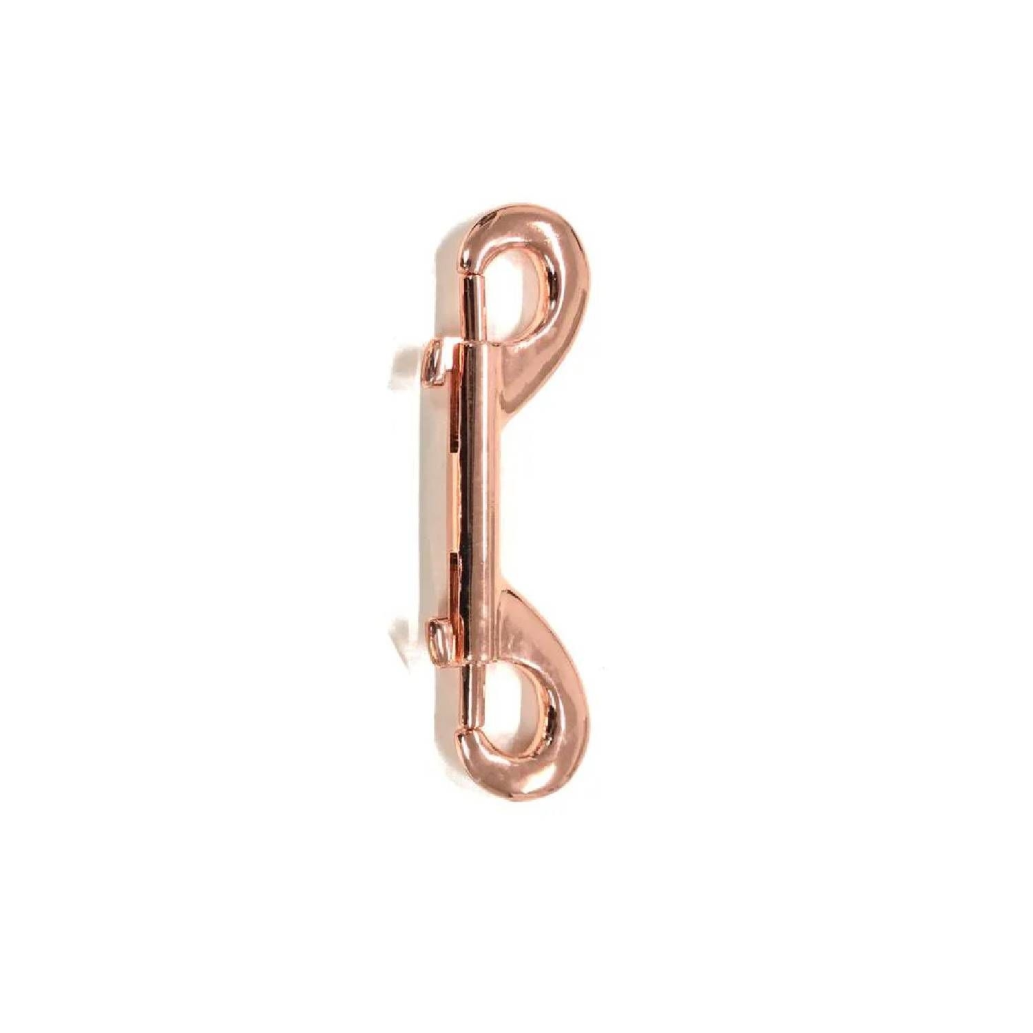 Karabińczyk Rose Gold Double Ends Clips Liebe Seele
