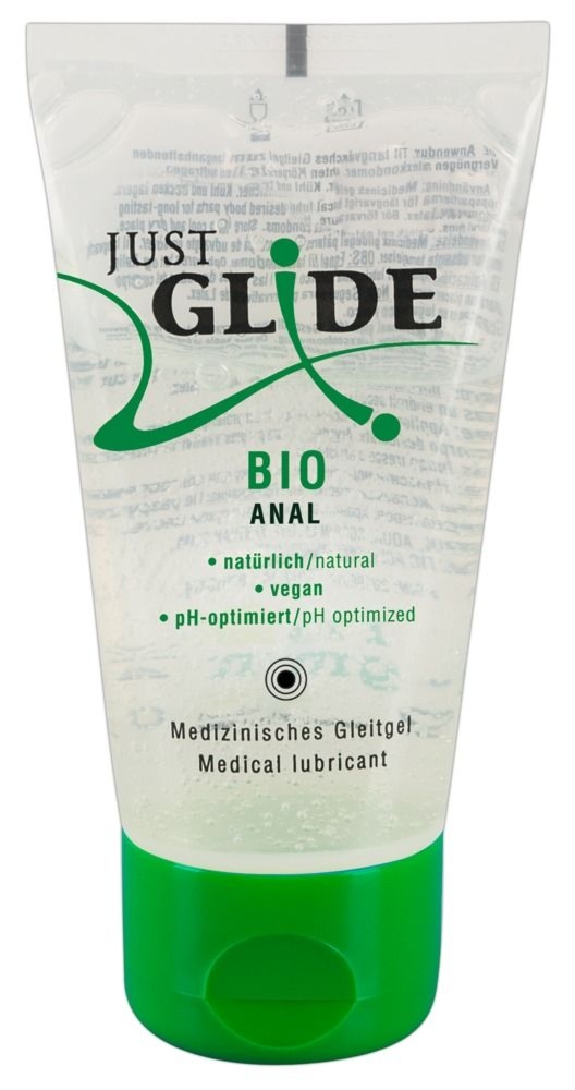 Żel Wodny  Analny Just Glide BIO Naturalny 50ml | 100% ORYGINAŁ| DYSKRETNA PRZESYŁKA