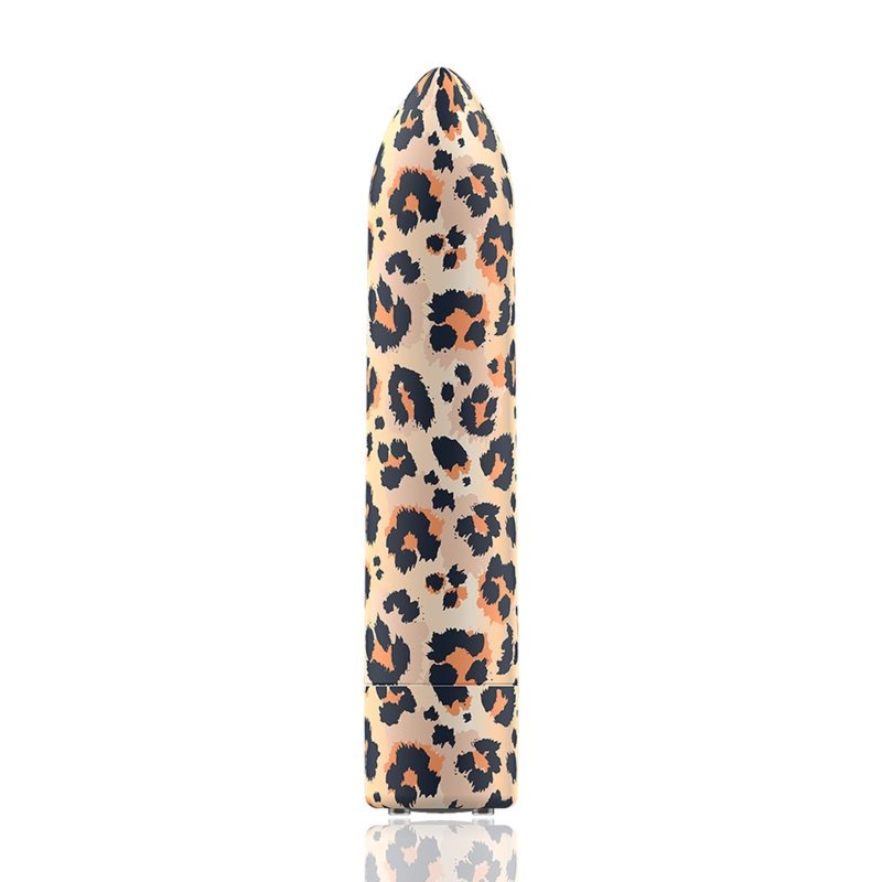 Wibrator Pocisk Custom Bullets Leopard Magnetic USB | 100% ORYGINAŁ