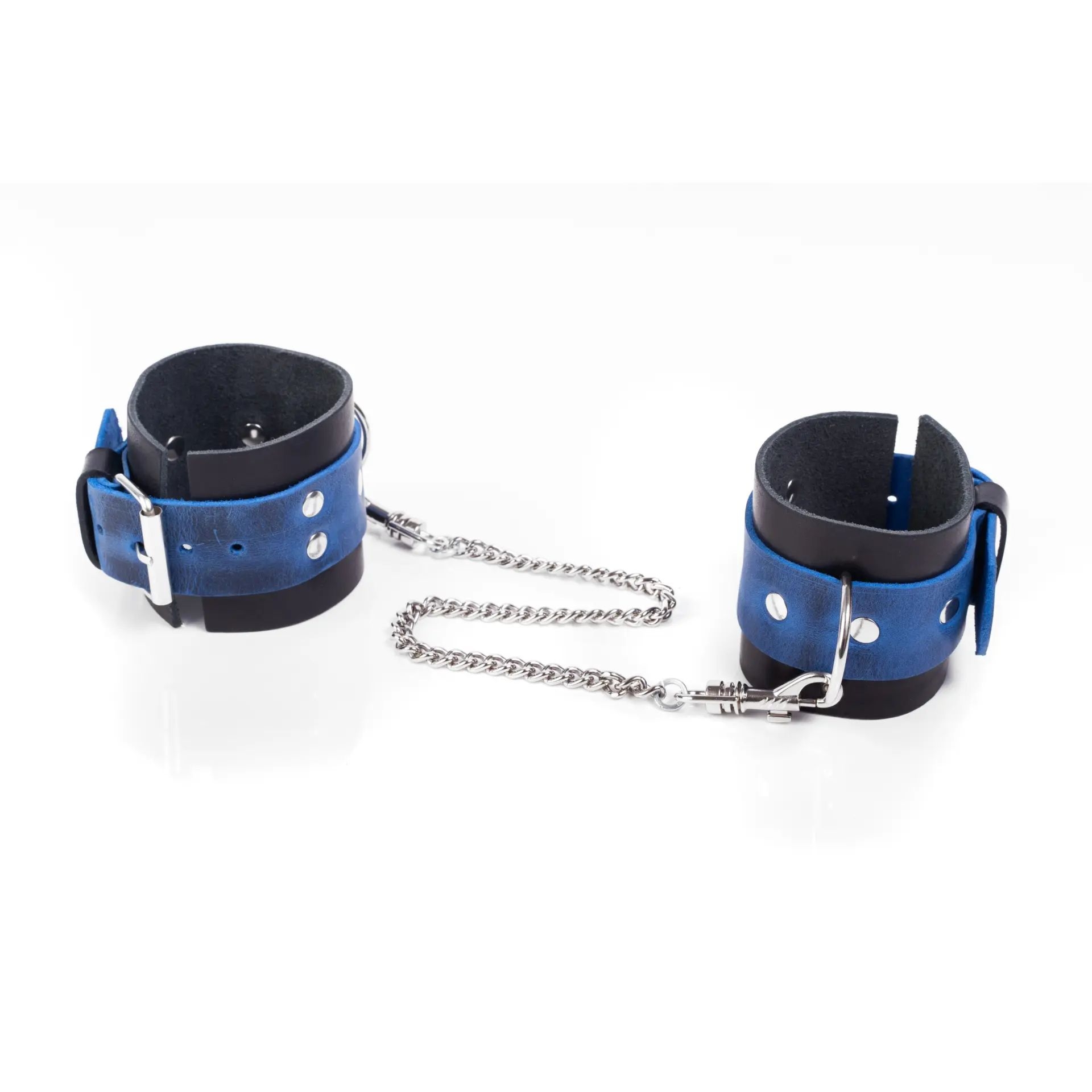 Kajdanki Crazy Horse Blue S Whips