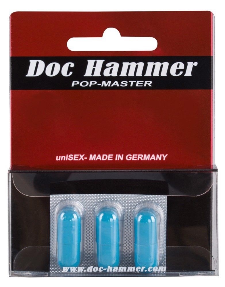 Doc Hammer Pop-Master – unisex suplement diety Made in Germany 3 caps. | 100% ORYGINAŁ
