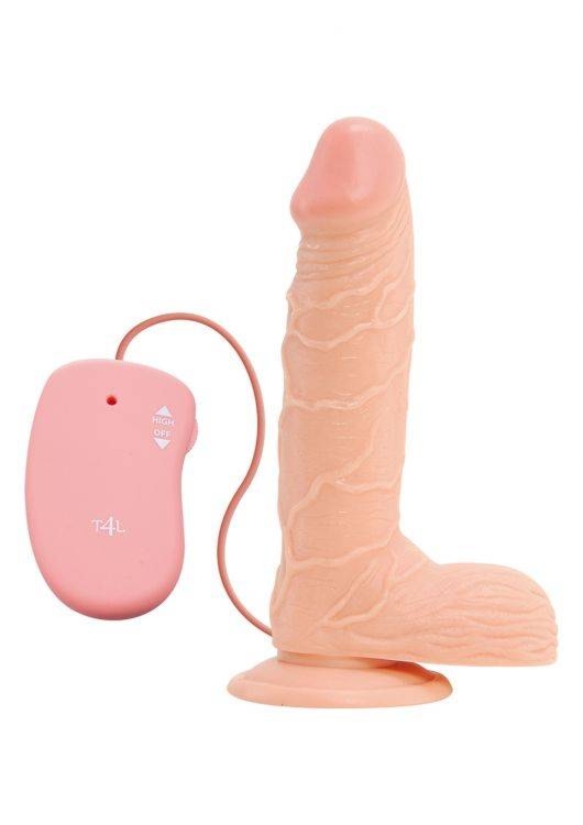 Wibrator na Przyssawce Real Rapture 21,5cm Cielisty