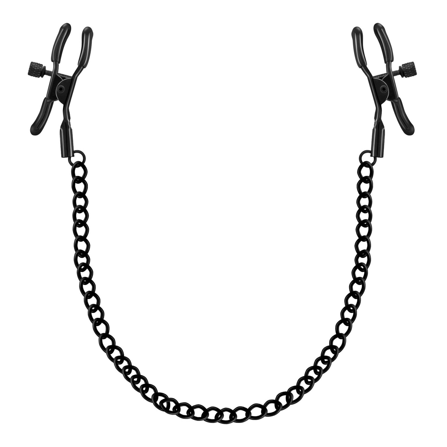Zaciski na sutki z łańcuszkiem Nipple Chain Clamps Crushious | 100% ORYGINAŁ