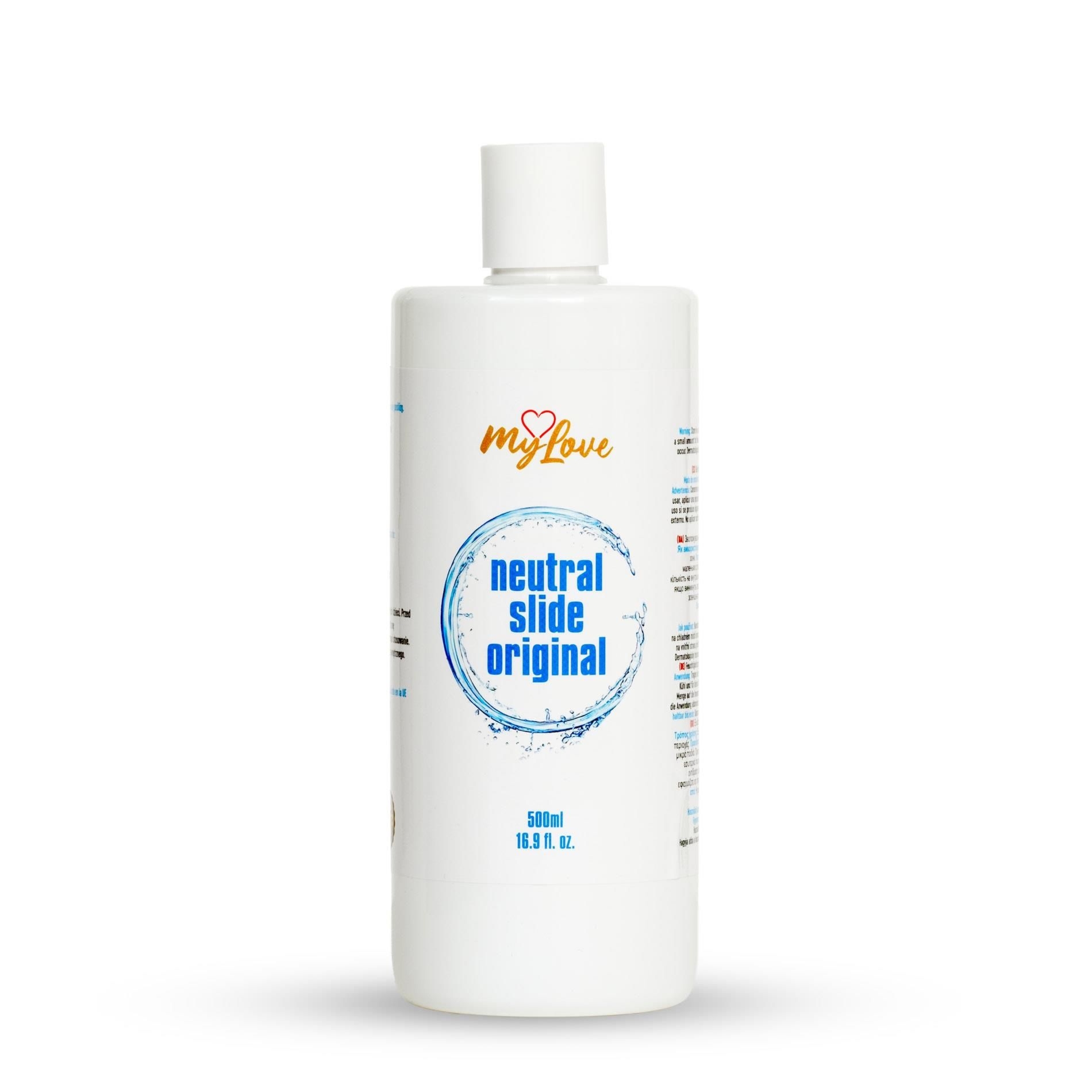 Lubrykant Na Bazie Wody Neutral Slide Original MyLove Nawilżający Intensywny Poślizg 500 ml