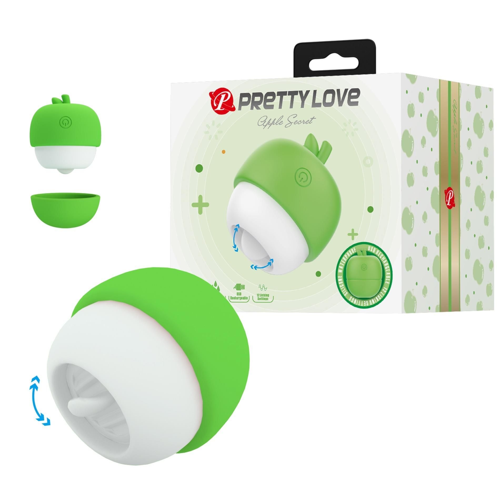 Stymulator Łechtaczki Silikon / ABS APPLE Secret Pretty Love Sterowany Zdalnie | 100% ORYGINAŁ| DYSKRETNA PRZESYŁKA