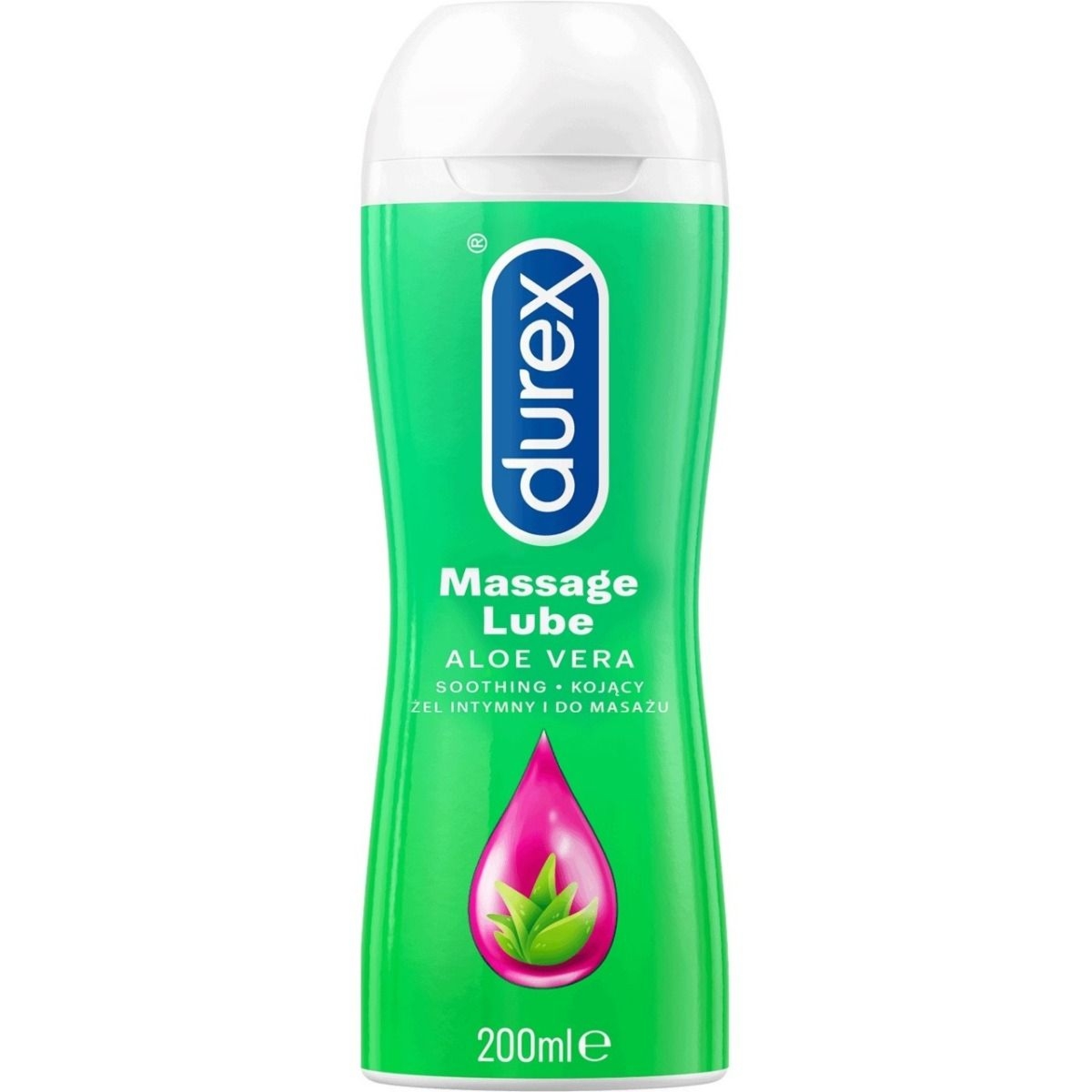 Kojący Żel Intymny I Do Masażu 2W1 Aloe Vera 200Ml Durex