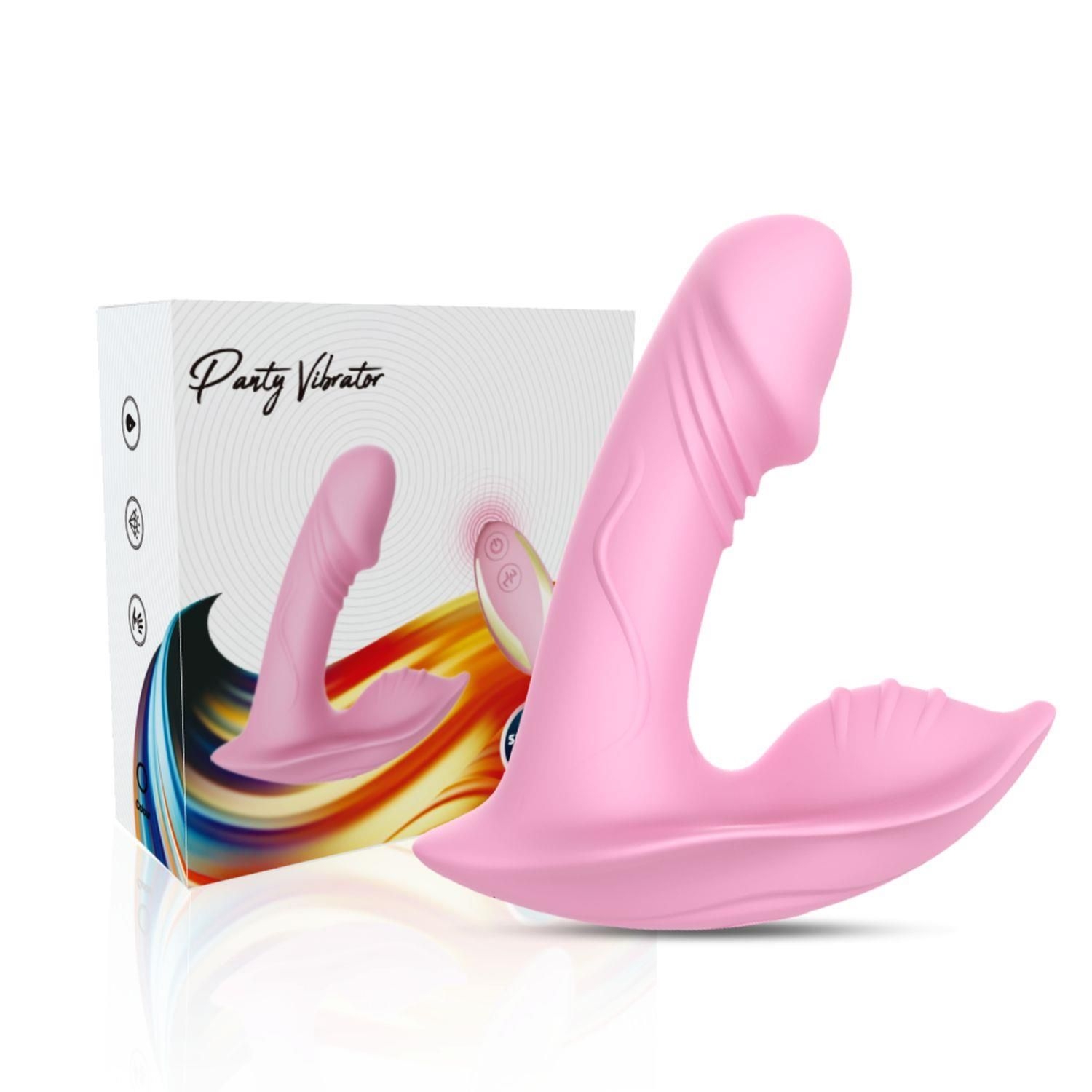 Wibrator Punktu G Whistle Light Pink B - Series Joy Różowy | 100% ORYGINAŁ