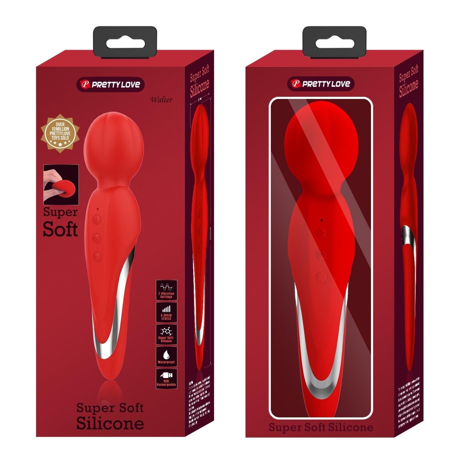 Stymulator Łechtaczki Silikon / ABS Walter Pretty Love Ładowany USB | 100% ORYGINAŁ