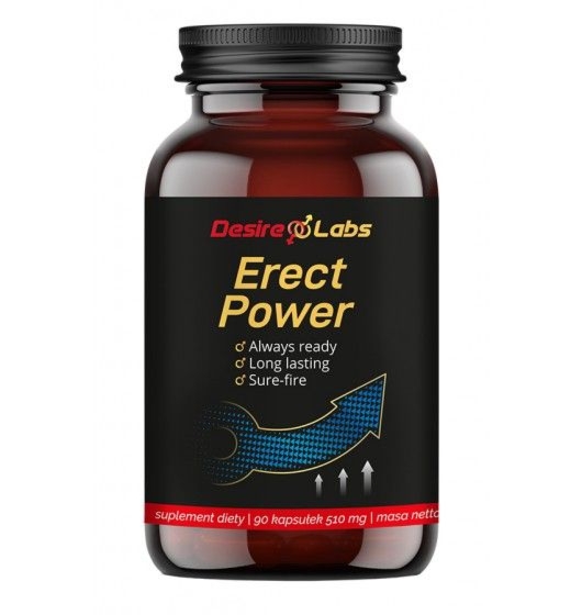 Erect Power SUplement Diety na Erekcję 90 kaps. | 100% ORYGINAŁ| DYSKRETNA PRZESYŁKA