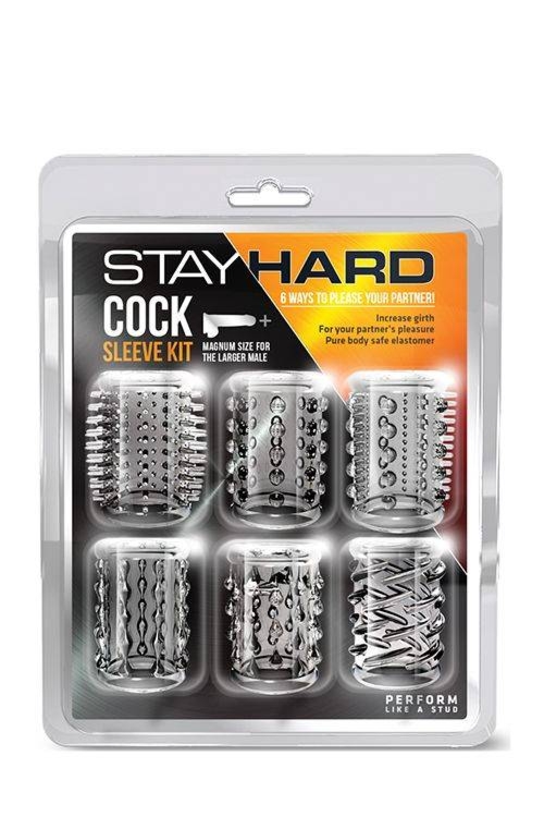 Nasadki na Penisa Stay Hard Cock Sleeve Komplet | 100% ORYGINAŁ