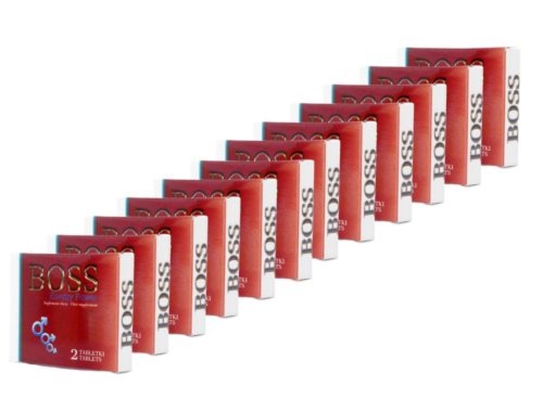 MEGA ZESTAW  Boss Energy Power Ginseng na Erekcję 24 szt.